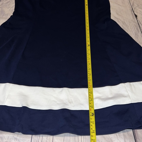 New York & Company Colorblock Fit And Flare Cotton Dress size XL NWT - Picture 6 of 9